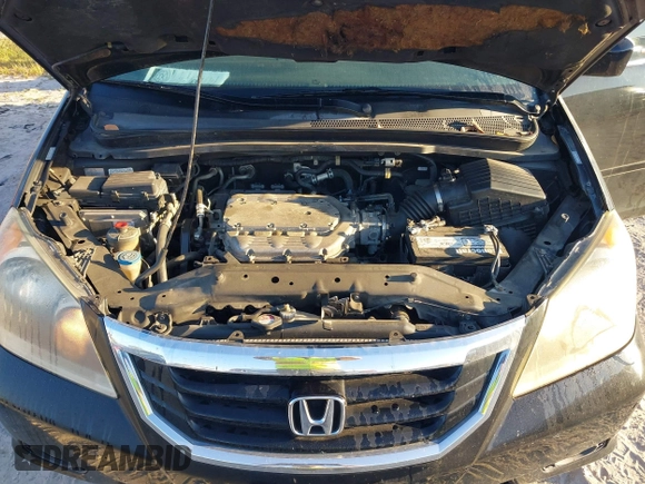 2010 Honda Odyssey Touring with VIN 5FNRL3H95AB031007, listed as a IAAI auction lot 41852435 with 207,919 mi miles. Bid and sale history available at carsss.com. Image 10.