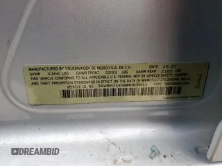 2008 Volkswagen Jetta SE z VIN 3VWRM71K98M063043, wystawiony jako Copart lot #50171755 z przebiegiem 151 740 mil mil oraz Szkoda całkowita • Salvage title. Historia ofert i sprzedaży dostępna na DreamBid. Obrazek 12.
