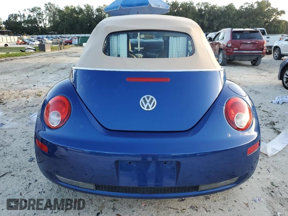 2007 Volkswagen Beetle with VIN 3VWSF31Y47M400970, listed as a Copart auction lot 75427664 with 67,318 mi miles and Non repairable. Bid and sale history available at DreamBid. Image 6.