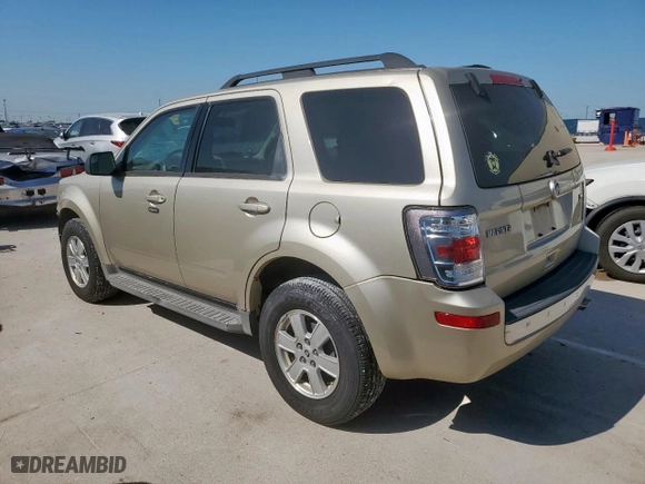 2010 Mercury Mariner with VIN 4M2CN8BG0AKJ09078, listed as a Copart auction lot 52863705 with 98,350 mi miles and Salvage Title. Bid and sale history available at carsss.com. Image 2.
