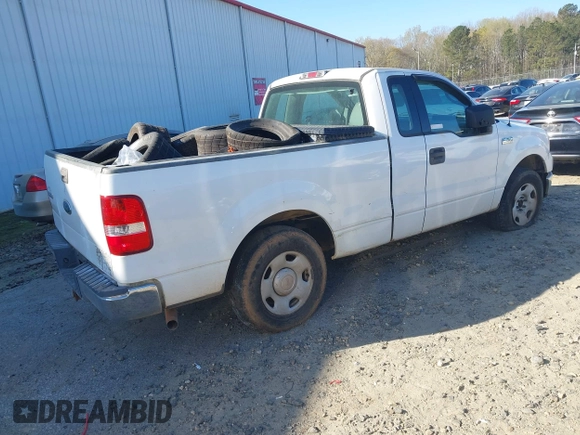 2004 Ford F-150 XL with VIN 1FTRF12W74NC52818, listed as a IAAI auction lot 41807293 with 291,166 mi miles. Bid and sale history available at carsss.com. Image 4.