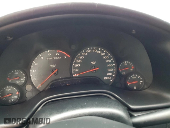 2000 Chevrolet Corvette with VIN 1G1YY22G3Y5115717, listed as a Copart auction lot 85612884 with 115,117 mi miles and Salvage Title. Bid and sale history available at carsss.com. Image 9.