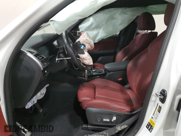 2023 BMW X3 M40i with VIN 5UX83DP00P9S39432, listed as a Copart auction lot 82797514 with Not Provided miles and Salvage Title. Bid and sale history available at DreamBid. Image 7.