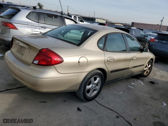 2001 Ford Taurus SES with VIN 1FAFP55UX1G173344, listed as a Copart auction lot 86488054 with 105,043 mi miles and Salvage Title. Bid and sale history available at carsss.com. Image 3.