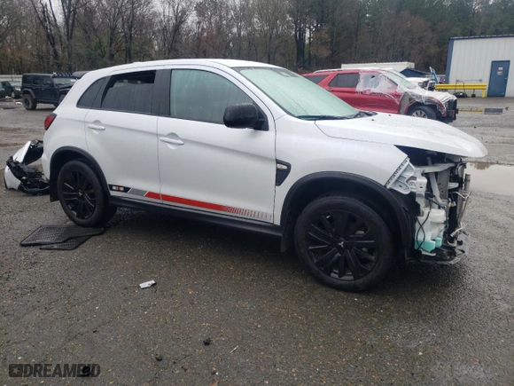 2023 Mitsubishi Outlander Sport ES with VIN JA4ARUAU9PU008467, listed as a Copart auction lot 87463254 with 34,717 mi miles and Salvage Title. Bid and sale history available at carsss.com. Image 4.