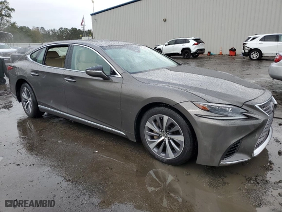 2019 Lexus LS with VIN JTHC51FF2K5005429, listed as a Copart auction lot 80486464 with 70,414 mi miles and Salvage Title. Bid and sale history available at carsss.com. Image 4.