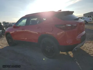 2019 Chevrolet Blazer with VIN 3GNKBHRS8KS669111, listed as a Copart auction lot 83071944 with 15,086 mi miles and Salvage Title. Bid and sale history available at carsss.com. Image 2.