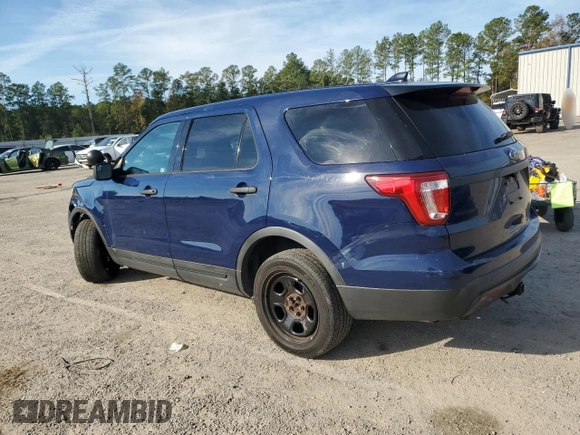 2016 Ford Utility Police Interceptor with VIN 1FM5K8AR5GGA71896, listed as a Copart auction lot 81065904 with 160,882 mi miles and Salvage Title. Bid and sale history available at carsss.com. Image 2.