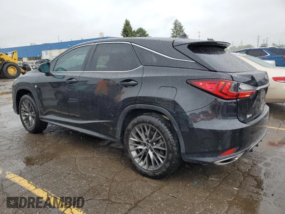 2020 Lexus RX 350 F Sport with VIN 2T2SZMDA5LC224069, listed as a Copart auction lot 56298745 with 47,988 mi miles and Non repairable. Bid and sale history available at DreamBid. Image 2.