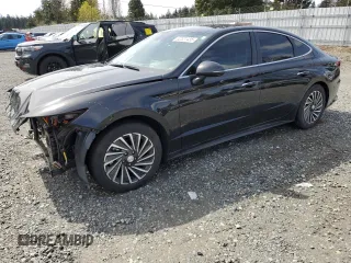 2022 Hyundai Sonata Hybrid Limited with VIN KMHL54JJ9NA051202, listed as a Copart auction lot 52521435 with 35,761 mi miles and Salvage Title. Bid and sale history available at carsss.com. Image 1.