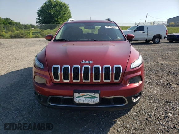 2014 Jeep Cherokee Limited z VIN 1C4PJMDS9EW291472, wystawiony jako Copart lot #61140905 z przebiegiem 138 930 mil mil oraz Szkoda całkowita • Salvage title. Historia ofert i sprzedaży dostępna na DreamBid. Obrazek 5.