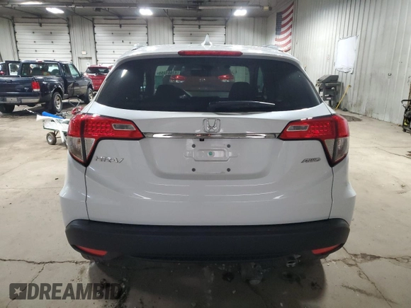 2019 Honda HR-V EX-L with VIN 3CZRU6H77KM730160, listed as a Copart auction lot 47661255 with 22,413 mi miles and Salvage Title. Bid and sale history available at carsss.com. Image 6.