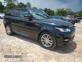 2016 Land Rover Range Rover Sport SE with VIN SALWG2PFXGA658935, listed as a Copart auction lot 59714495 with 64,202 mi miles and Salvage title. Bid and sale history available at DreamBid. Image 4.