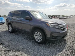 2019 Honda Pilot LX with VIN 5FNYF5H19KB016889, listed as a Copart auction lot 53972975 with 75,721 mi miles and Salvage Title. Bid and sale history available at DreamBid. Image 4.