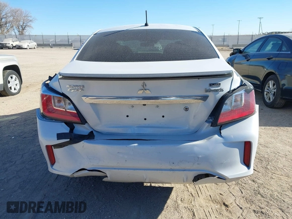 2022 Mitsubishi Mirage ES z VIN ML32FUFJ5NHF03326, wystawiony jako IAAI lot #41340720 z przebiegiem 15 621 mil mil oraz . Historia ofert i sprzedaży dostępna na DreamBid. Obrazek 16.