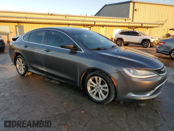 2015 Chrysler 200 Limited with VIN 1C3CCCAB8FN564579, listed as a Copart auction lot 85387894 with 118,827 mi miles and Salvage Title. Bid and sale history available at carsss.com. Image 4.