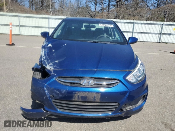 2015 Hyundai Accent GLS with VIN KMHCT4AE1FU905186, listed as a Copart auction lot 54892325 with 17,782 mi miles and Salvage Title. Bid and sale history available at DreamBid. Image 5.