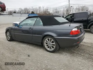 2006 BMW 3 Series 330Ci with VIN WBABW534X6PZ40256, listed as a Copart auction lot 47772435 with 122,180 mi miles and Salvage Title. Bid and sale history available at carsss.com. Image 2.