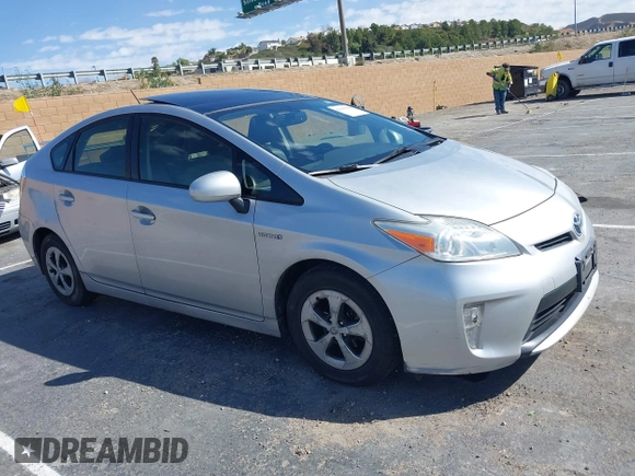 2012 Toyota Prius One with VIN JTDKN3DU6C5420412, listed as a IAAI auction lot 41655584 with 161,388 mi miles and . Bid and sale history available at DreamBid. Image 1.
