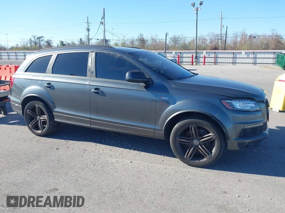 2013 Audi Q7 3.0T S line Prestige with VIN WA1DGAFE6DD009137, listed as a IAAI auction lot 41744378 with 99,060 mi miles. Bid and sale history available at carsss.com. Image 13.