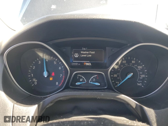 2016 Ford Focus S with VIN 1FADP3E23GL209109, listed as a Copart auction lot 49724885 with 74,161 mi miles and Salvage Title. Bid and sale history available at carsss.com. Image 9.