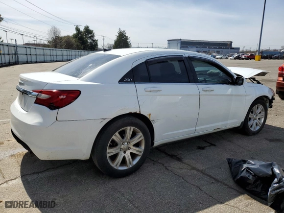 2011 Chrysler 200 Touring with VIN 1C3BC1FB1BN619120, listed as a Copart auction lot 49903445 with 188214 miles and Salvage Title. Bid and sale history available at carsss.com. Image 3.