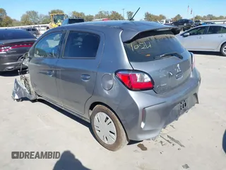 2021 Mitsubishi Mirage ES z VIN ML32AUHJ5MH012925, wystawiony jako IAAI lot #40912982 z przebiegiem 33 912 mil mil oraz . Historia ofert i sprzedaży dostępna na DreamBid. Obrazek 3.