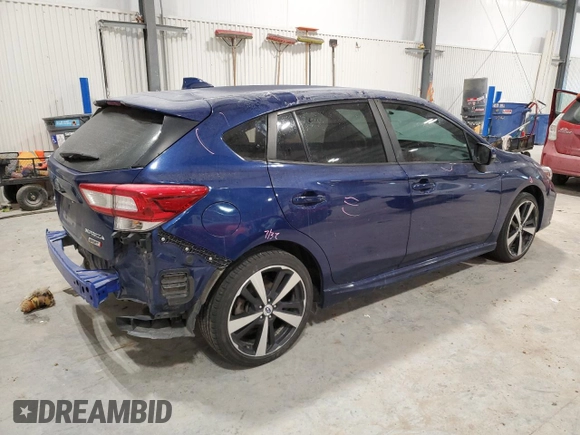 2018 Subaru Impreza Special Sports z VIN 4S3GTAK64J1733323, wystawiony jako Copart lot #86762244 z przebiegiem 64 532 mil mil oraz Czysty tytuł • Clean title. Historia ofert i sprzedaży dostępna na DreamBid. Obrazek 3.