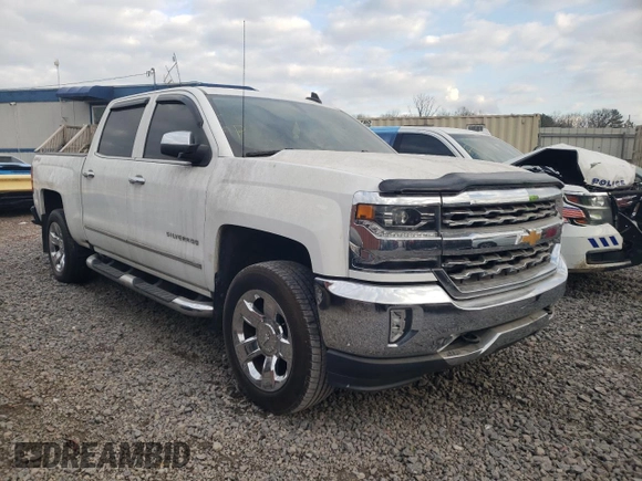 2017 Chevrolet Silverado 1500 LTZ with VIN 3GCUKSEC7HG313807, listed as a Copart auction lot 43616305 with Not Provided miles and Clean Title. Bid and sale history available at DreamBid. Image 4.