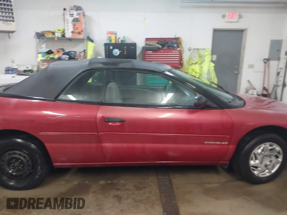 1996 Chrysler Sebring with VIN 3C3EL45X6TT278343, listed as a IAAI auction lot 41743385 with 140,200 mi miles and . Bid and sale history available at DreamBid. Image 13.