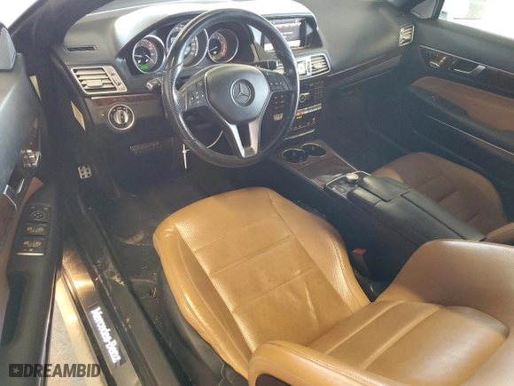 2014 Mercedes-Benz E-Class E 350 with VIN WDDKK5KF7EF247608, listed as a Copart auction lot 46415675 with 111,390 mi miles and Salvage Title. Bid and sale history available at carsss.com. Image 8.