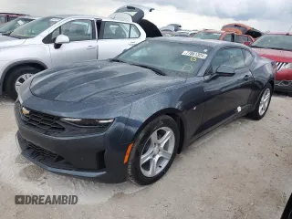 2022 Chevrolet Camaro 1LT with VIN 1G1FB1RS9N0133113, listed as a Copart auction lot 77861324 with 4,834 mi miles and Non Repairable. Bid and sale history available at carsss.com. Image 1.