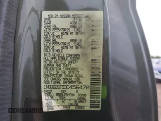 2003 Nissan Frontier XE z VIN 1N6DD26T93C456470, wystawiony jako IAAI lot #39643098 z przebiegiem 237 317 mil mil oraz . Historia ofert i sprzedaży dostępna na DreamBid. Obrazek 9.