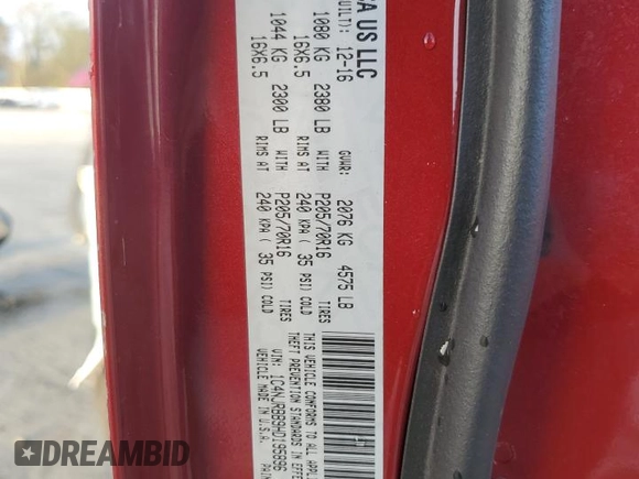 2017 Jeep Patriot 75th Anniversary with VIN 1C4NJRBB9HD195896, listed as a Copart auction lot 79847324 with 119,550 mi miles and Salvage Title. Bid and sale history available at carsss.com. Image 13.