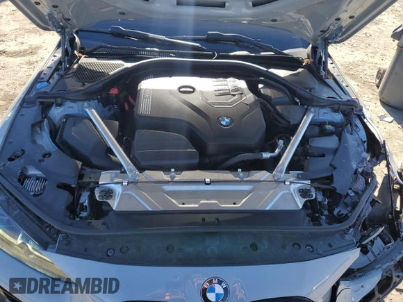 2022 BMW 4 Series 430i xDrive with VIN WBA73AP02NCJ68162, listed as a Copart auction lot 45458055 with 39,223 mi miles and Salvage Title. Bid and sale history available at DreamBid. Image 13.