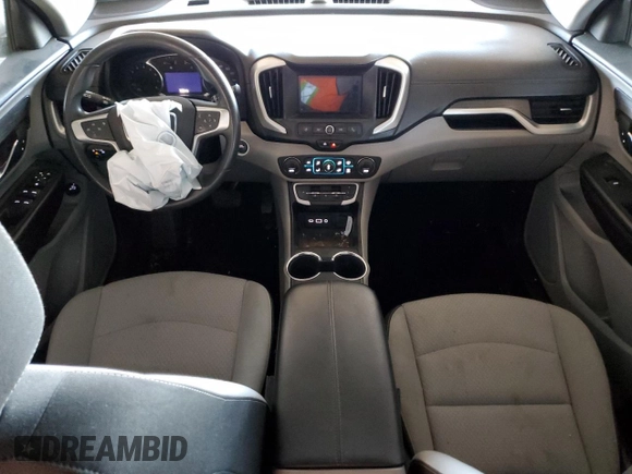 2022 GMC Terrain SLE with VIN 3GKALMEV5NL297966, listed as a Copart auction lot 44463595 with 70,254 mi miles and Salvage Title. Bid and sale history available at carsss.com. Image 8.