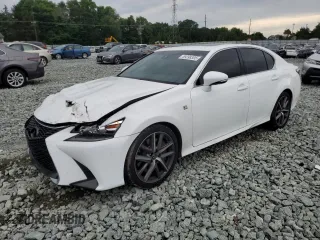 2020 Lexus GS 350 F Sport with VIN JTHEZ1BL5LA020489, listed as a Copart auction lot 59298305 with 42,582 mi miles and Salvage title. Bid and sale history available at DreamBid. Image 1.