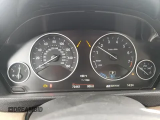 2016 BMW 3 Series 330e iPerformance with VIN WBA8E1C57GK479837, listed as a Copart auction lot 42877554 with 72,443 mi miles. Bid and sale history available at carsss.com. Image 9.