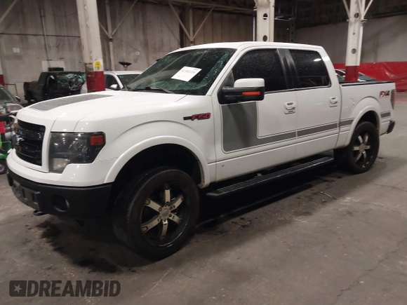 2013 Ford F-150 XL with VIN 1FTFW1ET7DFA81499, listed as a IAAI auction lot 41302118 with 153,976 mi miles. Bid and sale history available at carsss.com. Image 18.