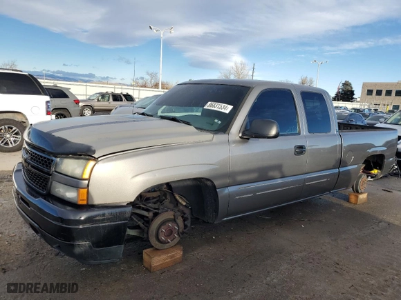 2007 Chevrolet Silverado 1500 Classic LT1 with VIN 1GCEC19V47Z171034, listed as a Copart auction lot 86831534 with 140,092 mi miles and Clean Title. Bid and sale history available at carsss.com. Image 1.