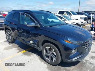 2023 Hyundai Tucson Limited with VIN KM8JECA14PU101281, listed as a IAAI auction lot 42354839 with 23,371 mi miles and . Bid and sale history available at DreamBid. Image 1.