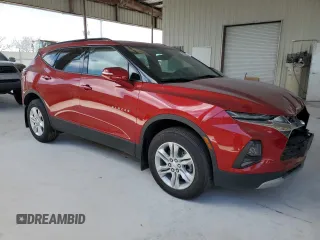 2021 Chevrolet Blazer LT z VIN 3GNKBCR41MS586482, wystawiony jako Copart lot #55158025 z przebiegiem 61 081 mil mil oraz Szkoda całkowita • Salvage title. Historia ofert i sprzedaży dostępna na DreamBid. Obrazek 4.