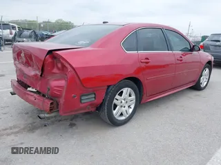 2014 Chevrolet Impala LT with VIN 2G1WB5E36E1189486, listed as a IAAI auction lot 42004781 with 154,837 mi miles and . Bid and sale history available at DreamBid. Image 4.