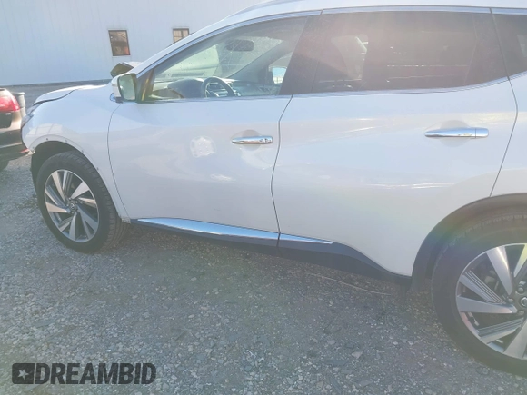2019 Nissan Murano Platinum with VIN 5N1AZ2MJ4KN155449, listed as a IAAI auction lot 40975815 with 100,133 mi miles and . Bid and sale history available at DreamBid. Image 15.
