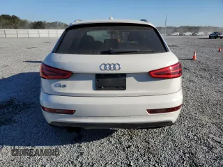 2015 Audi Q3 Prestige with VIN WA1FFCFS3FR001175, listed as a Copart auction lot 76915744 with 75,428 mi miles and Salvage title. Bid and sale history available at DreamBid. Image 6.