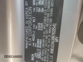 2024 Kia Soul S with VIN KNDJ23AU0R7920541, listed as a Copart auction lot 55906225 with 6,286 mi miles and Salvage title. Bid and sale history available at DreamBid. Image 13.