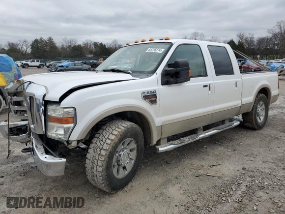 2010 Ford F-250 XL with VIN 1FTSW2AR1AEA31293, listed as a Copart auction lot 85756814 with 118,994 mi miles and Salvage title. Bid and sale history available at DreamBid. Image 1.