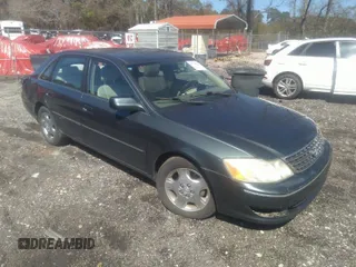 2003 Toyota Avalon XL with VIN 4T1BF28B33U276948, listed as a IAAI auction lot 41774026 with 141,564 mi miles and . Bid and sale history available at carsss.com. Image 1.