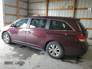 2014 Honda Odyssey EX-L with VIN 5FNRL5H64EB030633, listed as a Copart auction lot 57848505 with 160,496 mi miles and Salvage title. Bid and sale history available at DreamBid. Image 2.