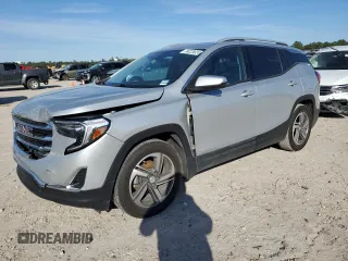 2018 GMC Terrain SLT Diesel with VIN 3GKALREUXJL141940, listed as a Copart auction lot 84225624 with 120,102 mi miles and Salvage Title. Bid and sale history available at DreamBid. Image 1.